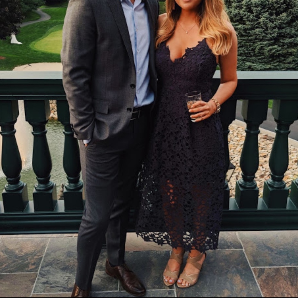 Lace Midi Dress